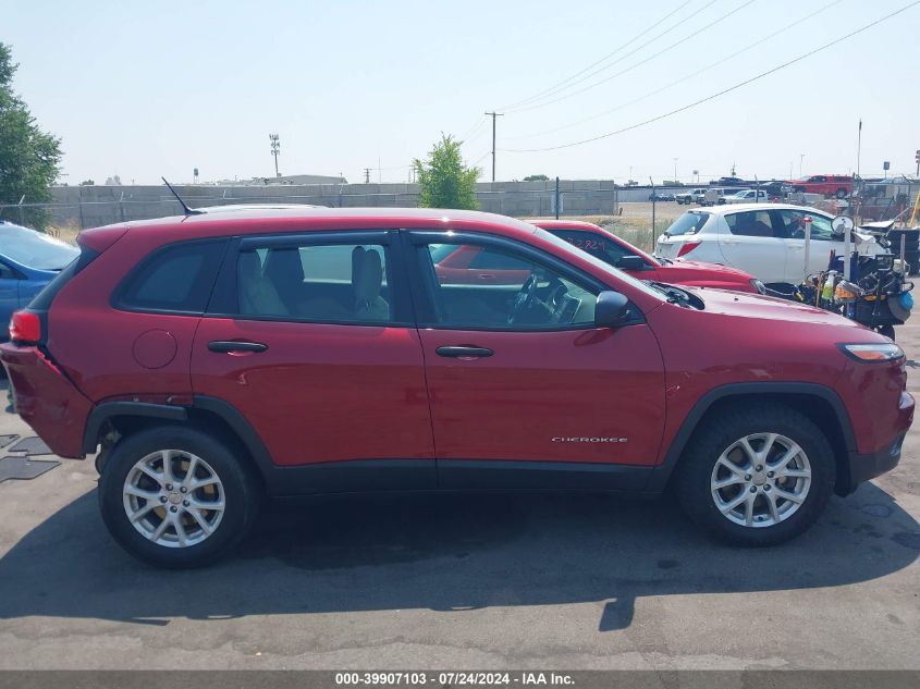 2015 Jeep Cherokee Sport VIN: 1C4PJMAB5FW556930 Lot: 39907103