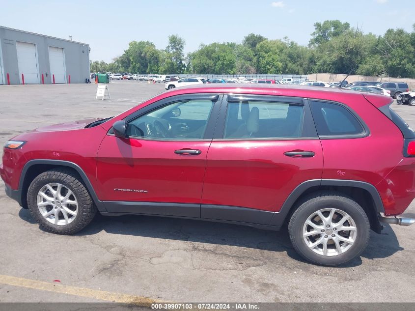 2015 Jeep Cherokee Sport VIN: 1C4PJMAB5FW556930 Lot: 39907103