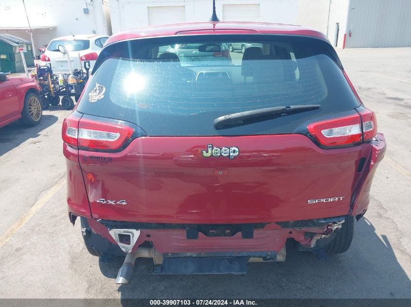 2015 Jeep Cherokee Sport VIN: 1C4PJMAB5FW556930 Lot: 39907103