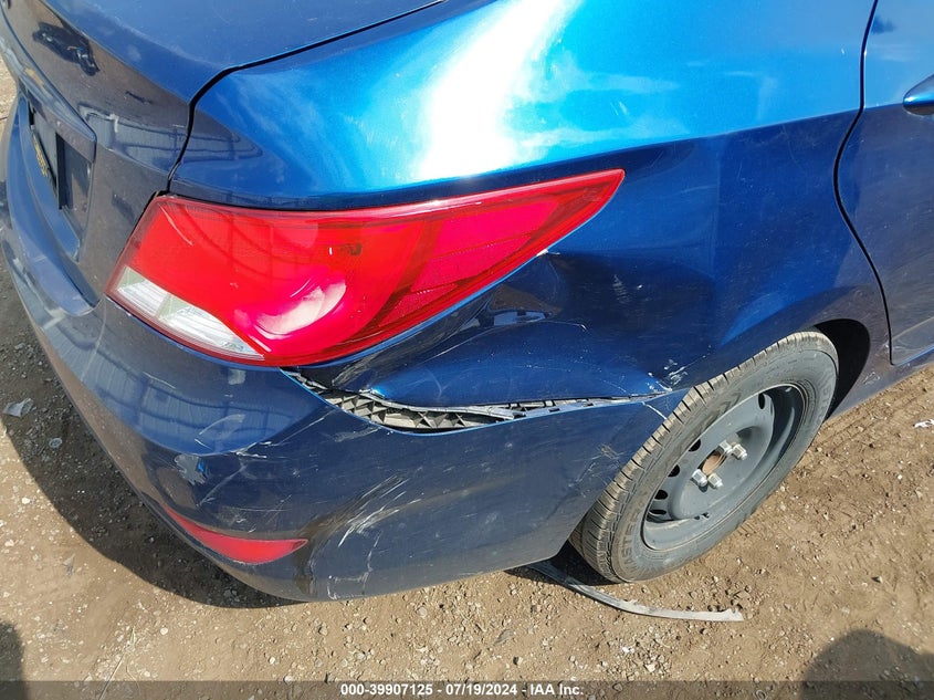 2017 Hyundai Accent Se VIN: KMHCT4AEXHU312445 Lot: 39907125