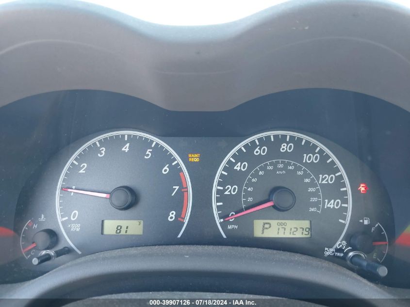 2010 Toyota Corolla Le VIN: 1NXBU4EE8AZ291149 Lot: 39907126