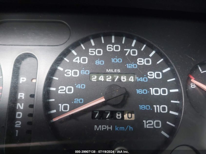 1996 Dodge Ram 1500 VIN: 3B7HC13Y8TG105175 Lot: 39907138