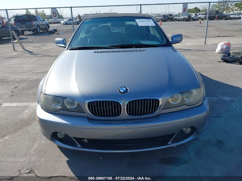 2004 BMW 325Ci VIN: WBABW33424PG97935 Lot: 39907155