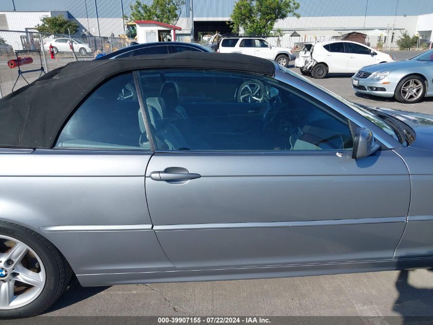 2004 BMW 325Ci VIN: WBABW33424PG97935 Lot: 39907155