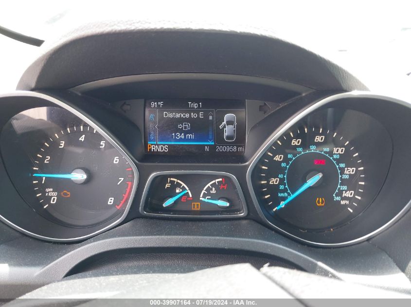 2013 Ford Escape Se VIN: 1FMCU0GX2DUC51701 Lot: 39907164