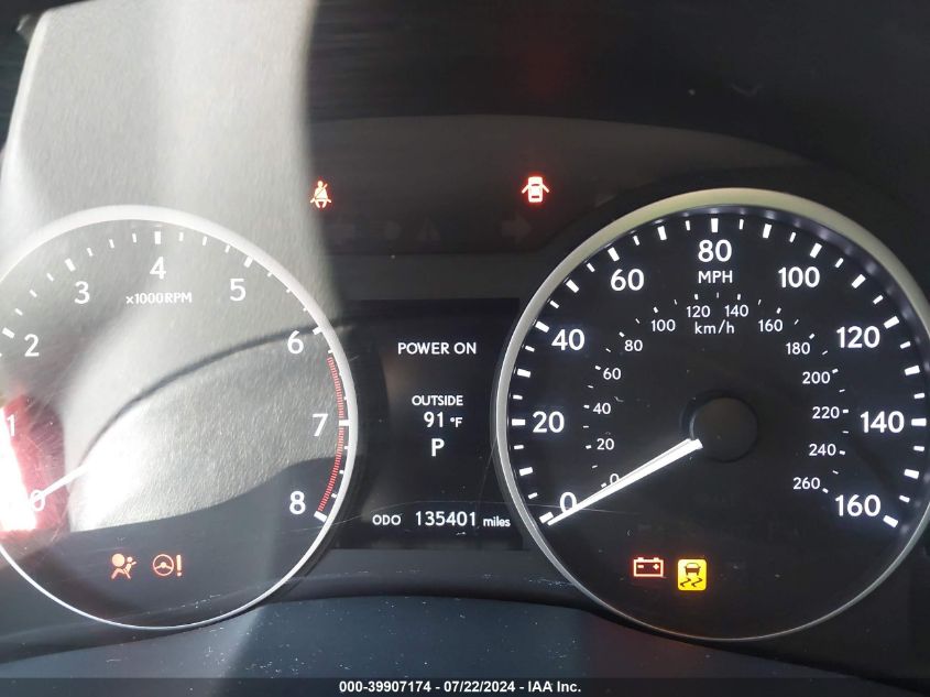 2015 Lexus Es 350 VIN: JTHBK1GG0F2154568 Lot: 39907174