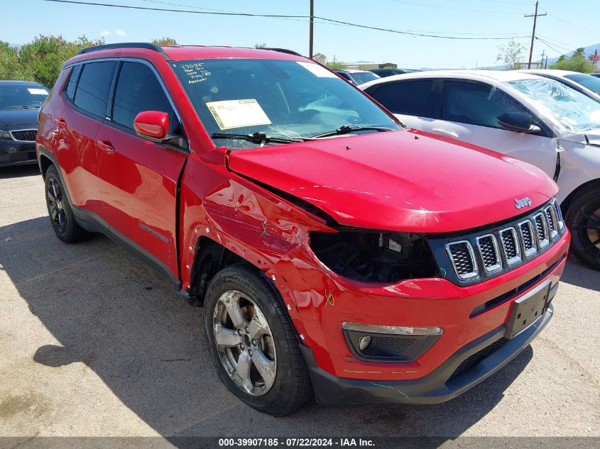 2019 Jeep Compass Latitude 4X4 VIN: 3C4NJDBB6KT597539 Lot: 39907185