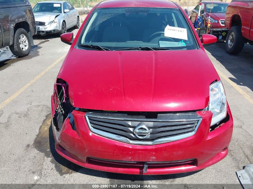 2012 Nissan Sentra 2.0 S VIN: 3N1AB6AP8CL679149 Lot: 39907187