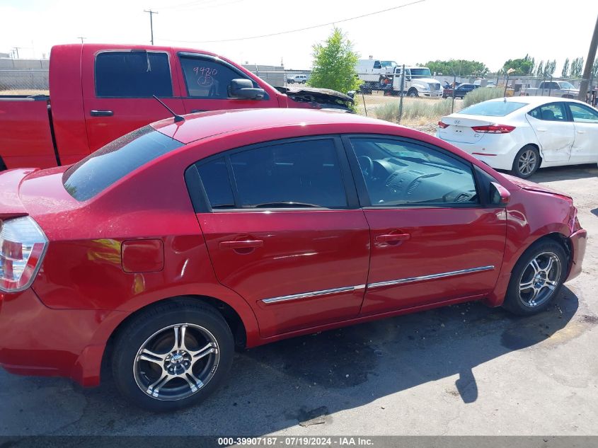 2012 Nissan Sentra 2.0 S VIN: 3N1AB6AP8CL679149 Lot: 39907187