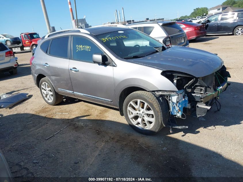 2013 Nissan Rogue Sv W/Sl Pkg VIN: JN8AS5MV7DW625648 Lot: 39907192