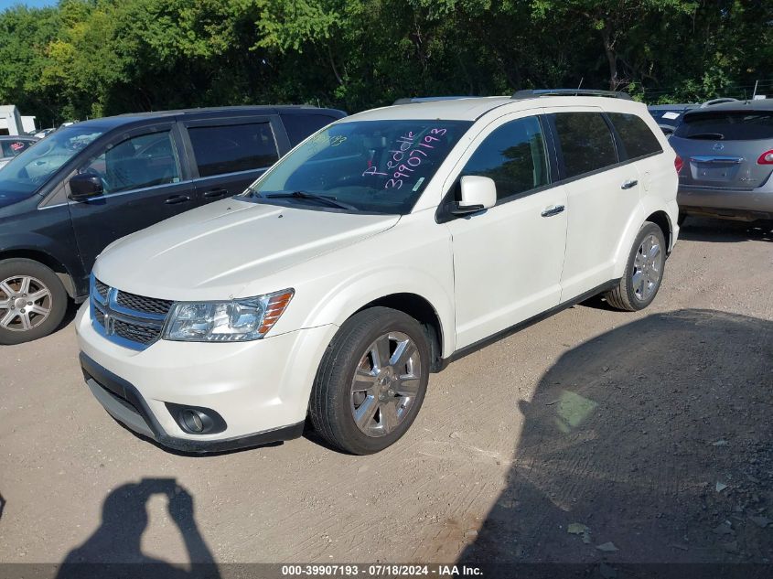 2012 Dodge Journey Crew VIN: 3C4PDCDGXCT221821 Lot: 39907193