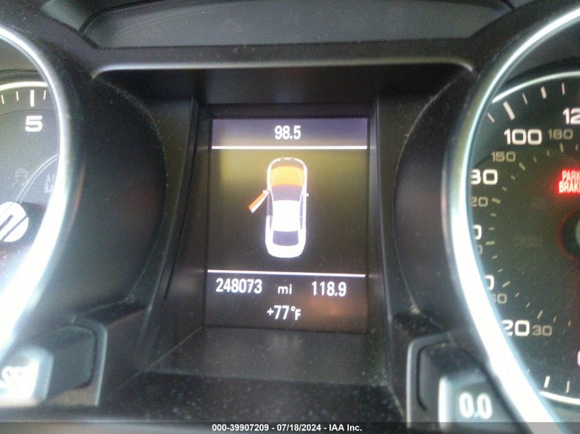 2010 Audi A5 2.0T Premium VIN: WAURFAFR5AA058423 Lot: 39907209