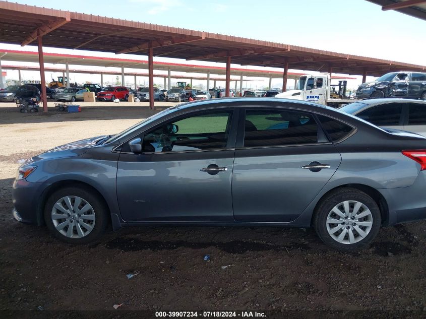 2016 Nissan Sentra S VIN: 3N1AB7AP3GY222277 Lot: 39907234