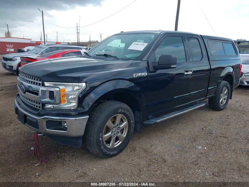 VIN 1FTEX1EP6JKD11581 2018 FORD F-150 XLT
