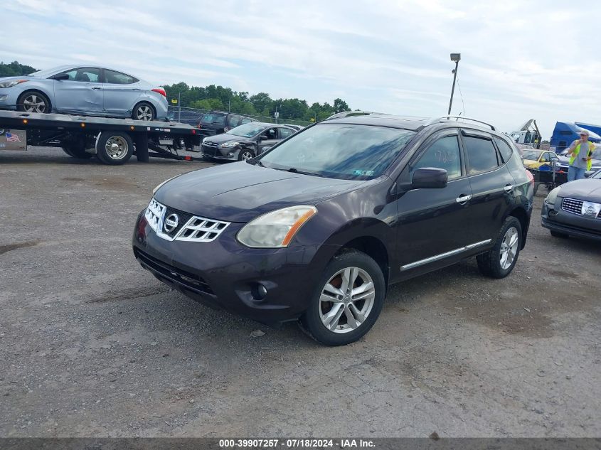 2013 Nissan Rogue Sv VIN: JN8AS5MV0DW121006 Lot: 39907257