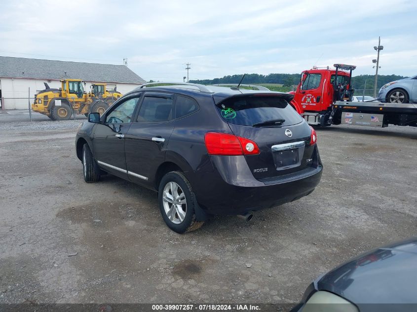 2013 Nissan Rogue Sv VIN: JN8AS5MV0DW121006 Lot: 39907257