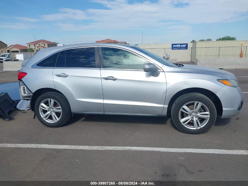 2015 Acura Rdx VIN: 5J8TB4H30FL025437 Lot: 39907265