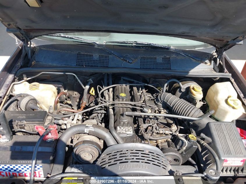 1998 Jeep Grand Cherokee Laredo VIN: 1J4GZ58S0WC106716 Lot: 39907296