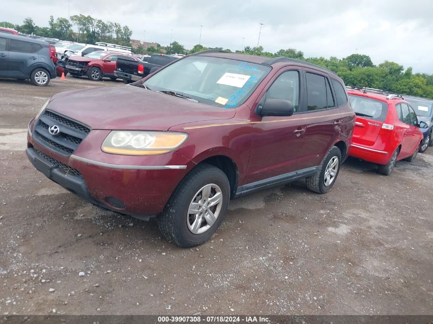 2009 Hyundai Santa Fe Gls VIN: 5NMSG13D89H229550 Lot: 39907308