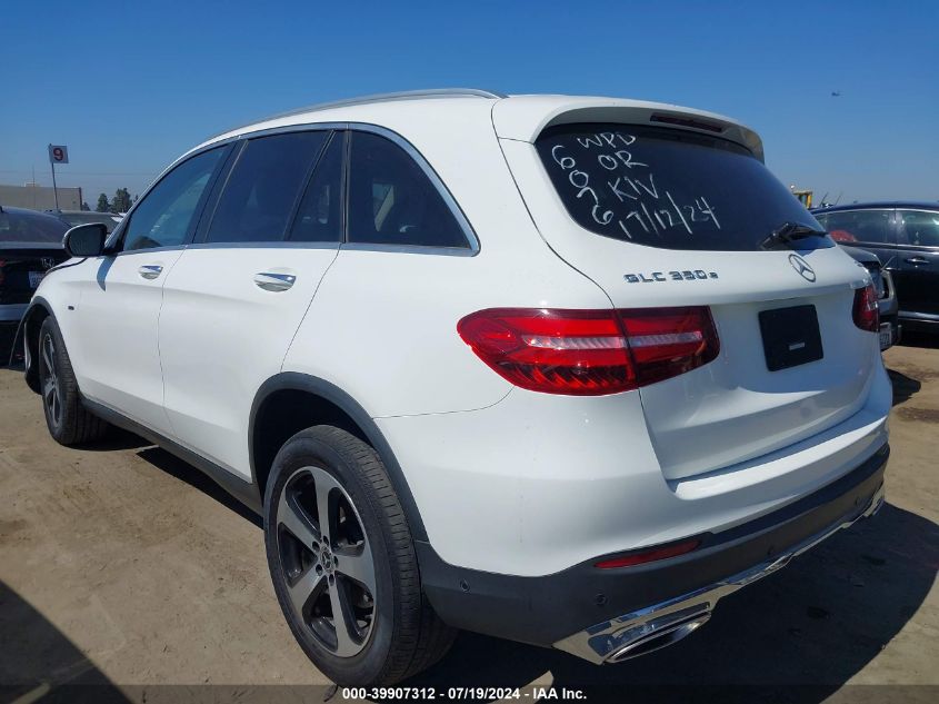 2019 Mercedes-Benz Glc 350E VIN: WDC0G5EB5KF565079 Lot: 39907312