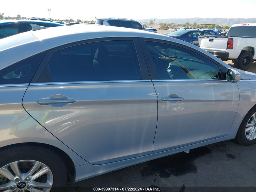 2012 Hyundai Sonata Gls VIN: 5NPEB4AC5CH473464 Lot: 39907314