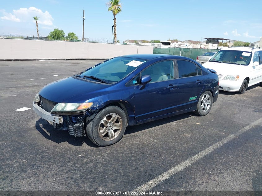 2008 Honda Civic Gx VIN: 1HGFA465X8L000441 Lot: 39907327