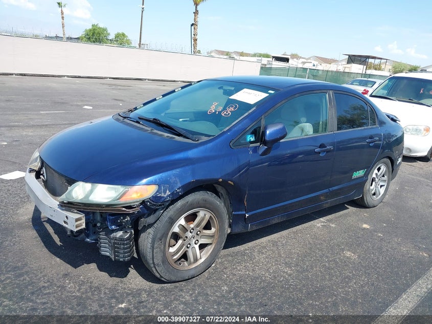 2008 Honda Civic Gx VIN: 1HGFA465X8L000441 Lot: 39907327