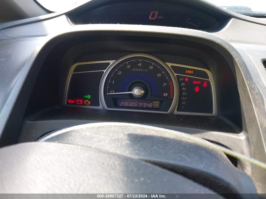 2008 Honda Civic Gx VIN: 1HGFA465X8L000441 Lot: 39907327