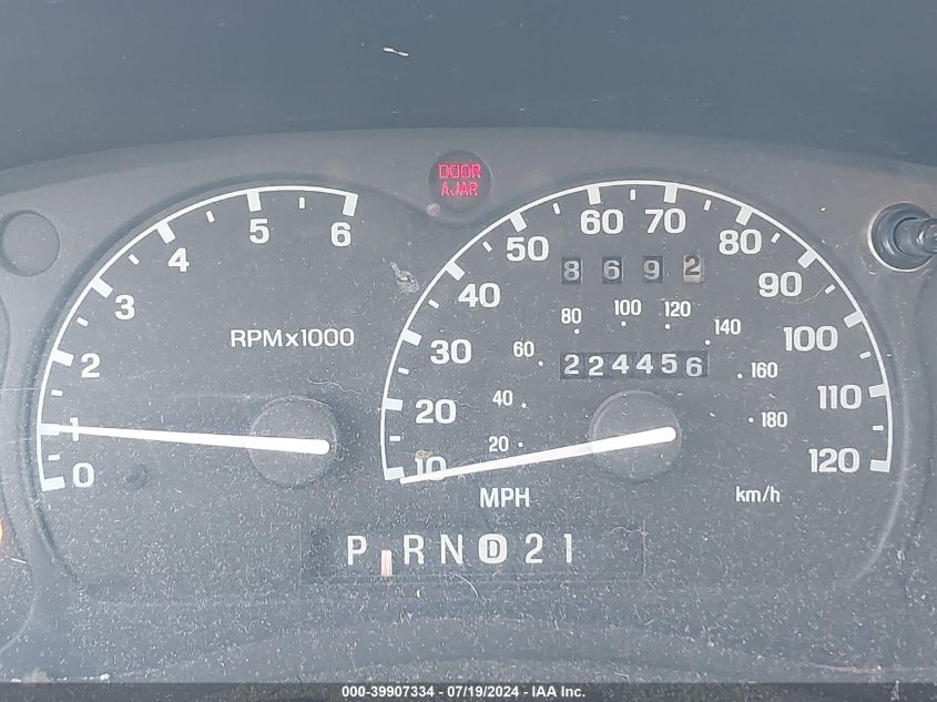 1998 Ford Ranger Splash/Xl/Xlt VIN: 1FTZR15UXWPB23416 Lot: 39907334