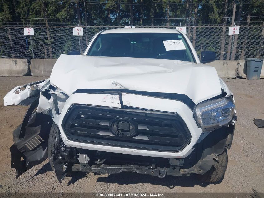 2022 Toyota Tacoma Sr V6 VIN: 3TYSZ5AN5NT067465 Lot: 39907341