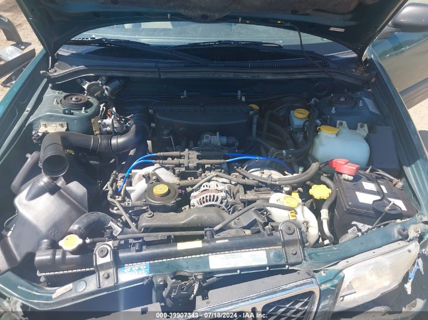 2001 Subaru Forester L VIN: JF1SF63541G730882 Lot: 39907343