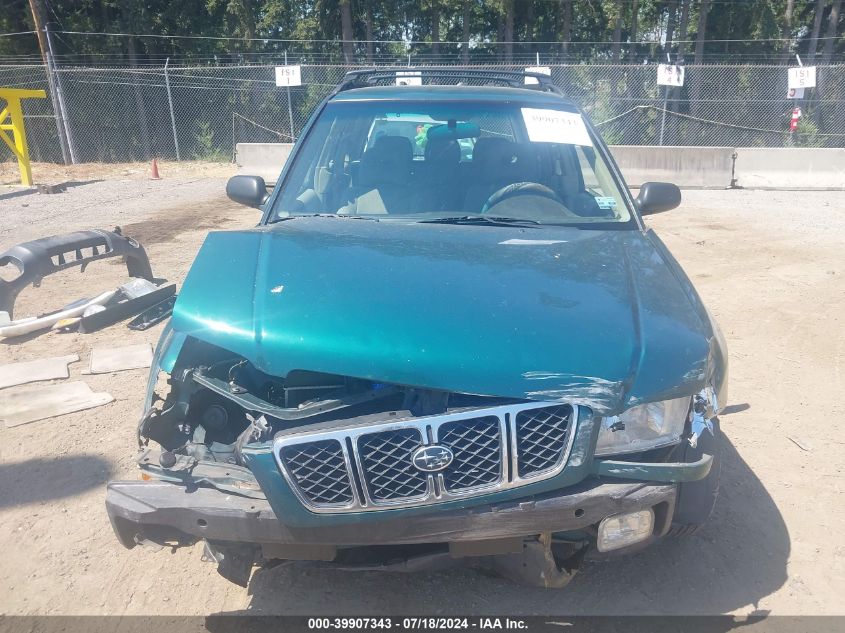 2001 Subaru Forester L VIN: JF1SF63541G730882 Lot: 39907343