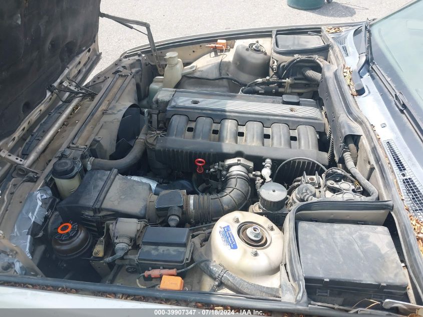 1992 BMW 525 I Automatic VIN: WBAHD6311NBJ75008 Lot: 39907347