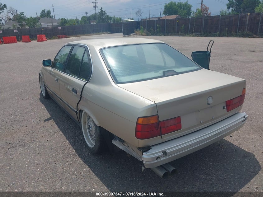 1992 BMW 525 I Automatic VIN: WBAHD6311NBJ75008 Lot: 39907347