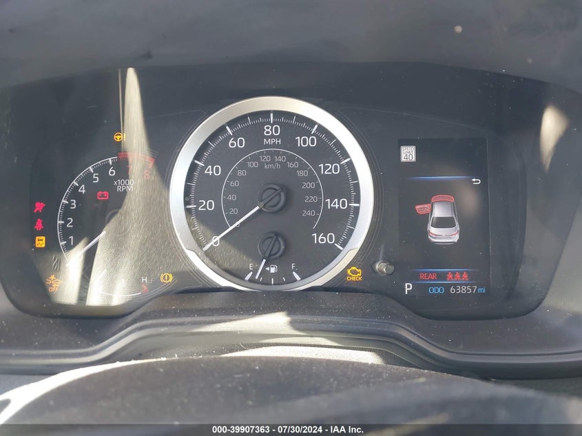 VIN JTDEPRAE9LJ028944 2020 TOYOTA COROLLA LE