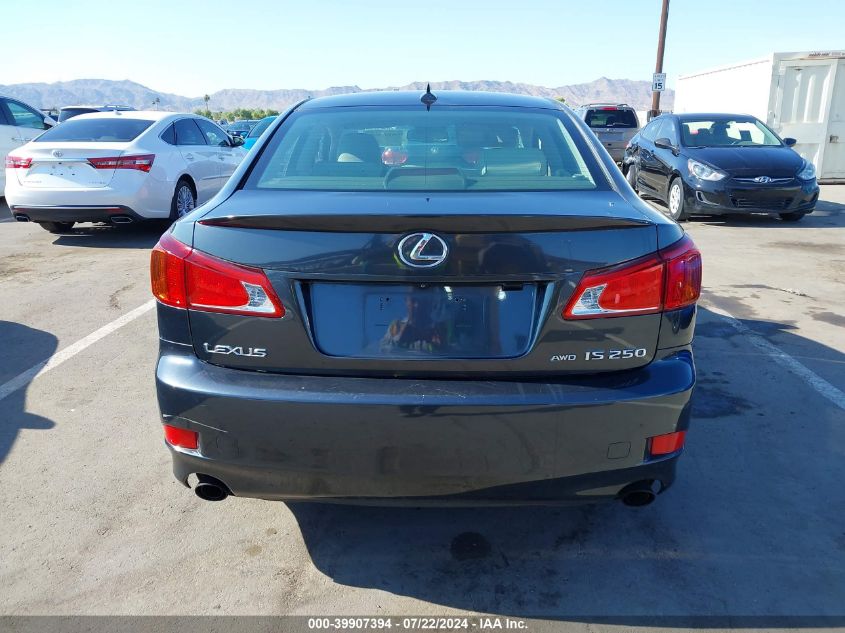 2009 Lexus Is 250 VIN: JTHCK262195031848 Lot: 39907394