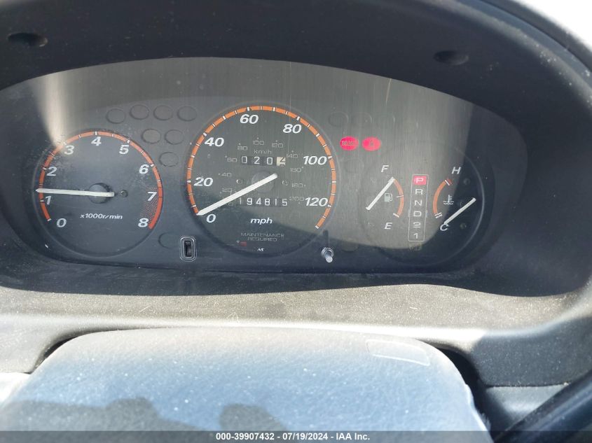 2000 Honda Cr-V Ex VIN: JHLRD1863YC033291 Lot: 39907432