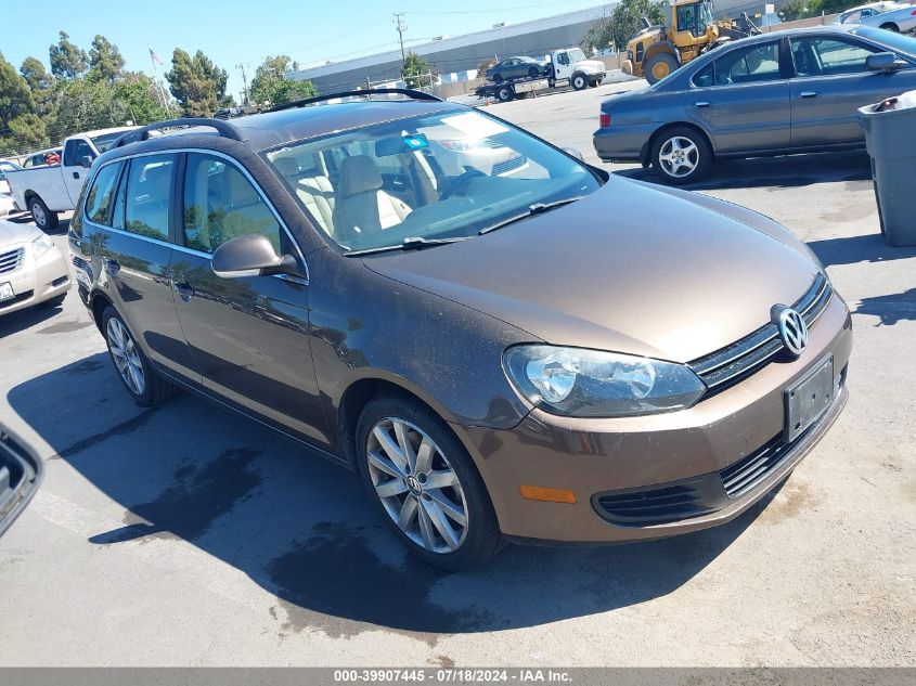 2012 Volkswagen Jetta Sportwagen 2.0L Tdi VIN: 3VWPL7AJ0CM677103 Lot: 39907445