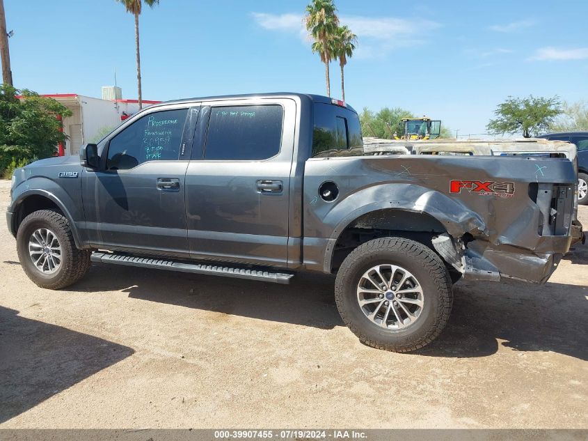 2018 Ford F-150 Supercrew VIN: 1FTEW1EG9JFC02477 Lot: 39907455