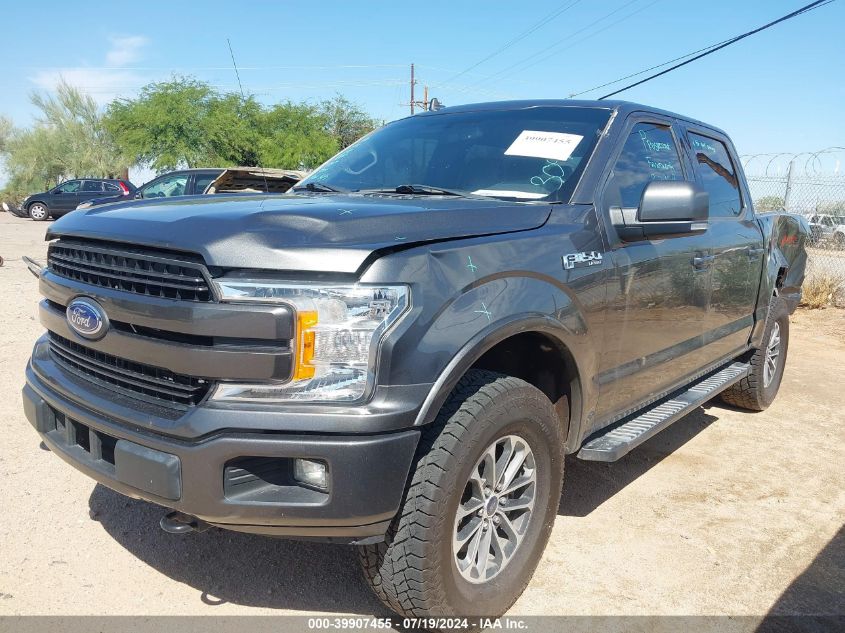 2018 Ford F-150 Supercrew VIN: 1FTEW1EG9JFC02477 Lot: 39907455