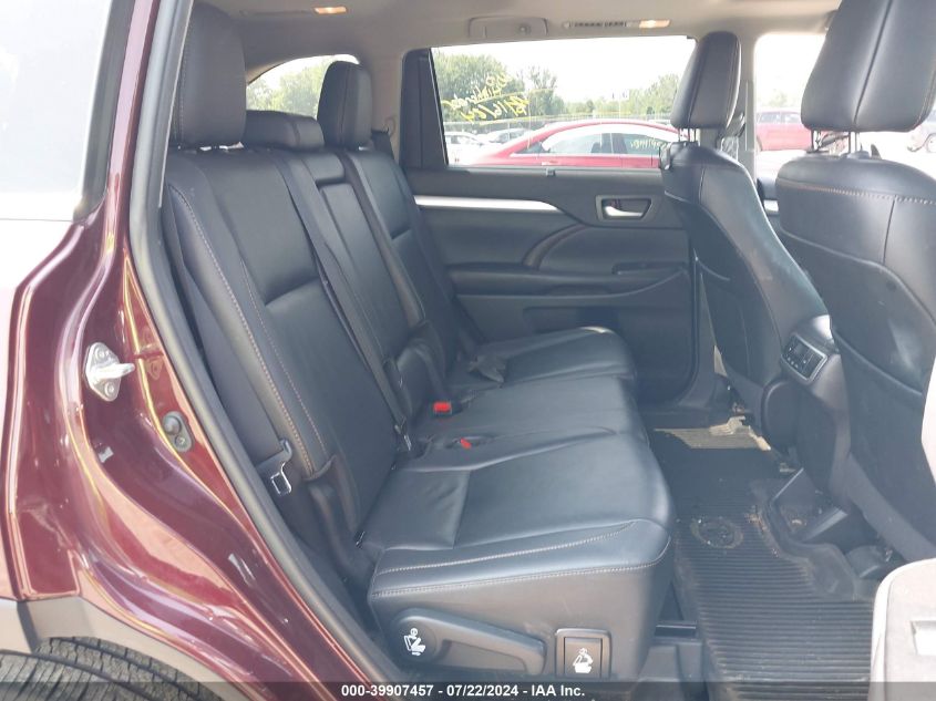 2019 Toyota Highlander Xle VIN: 5TDJZRFH0KS728736 Lot: 39907457