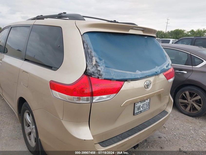 2011 Toyota Sienna Le V6 VIN: 5TDKK3DC9BS088040 Lot: 39907458