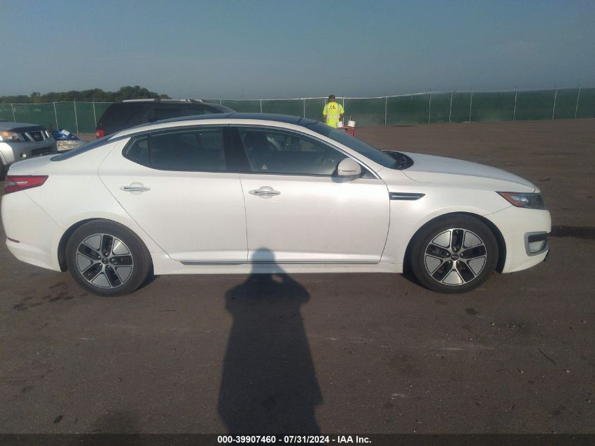 2012 Kia Optima Hybrid Ex VIN: KNAGM4ADXC5032180 Lot: 39907460