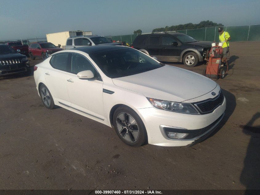 KNAGM4ADXC5032180 2012 Kia Optima Hybrid Ex