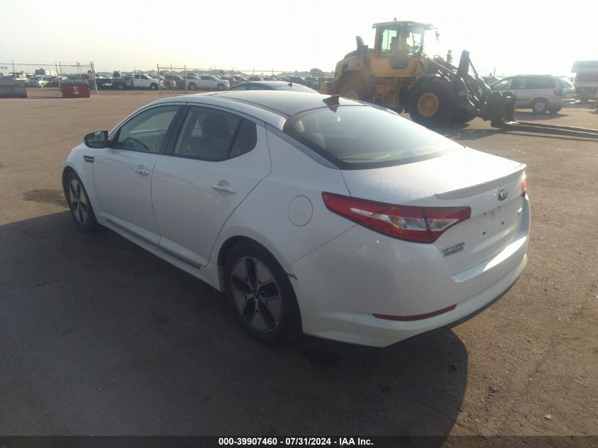 KNAGM4ADXC5032180 2012 Kia Optima Hybrid Ex