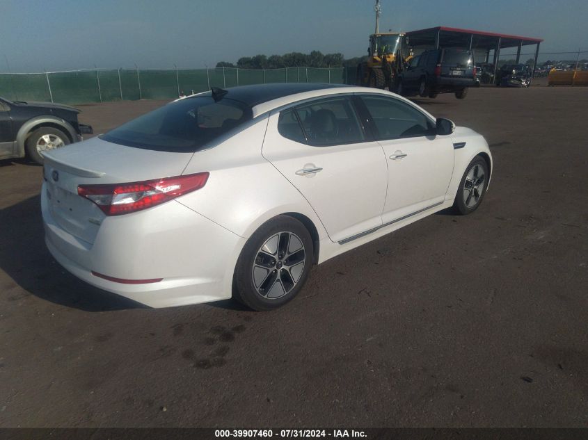 KNAGM4ADXC5032180 2012 Kia Optima Hybrid Ex