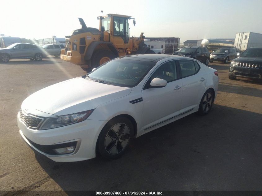 2012 Kia Optima Hybrid Ex VIN: KNAGM4ADXC5032180 Lot: 39907460