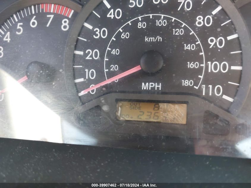 2003 Toyota Corolla Ce VIN: 1NXBR32E43Z023492 Lot: 39907462