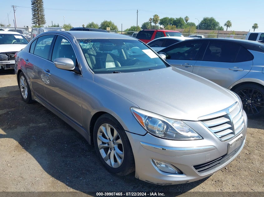 2012 Hyundai Genesis 3.8 VIN: KMHGC4DD2CU167740 Lot: 39907465