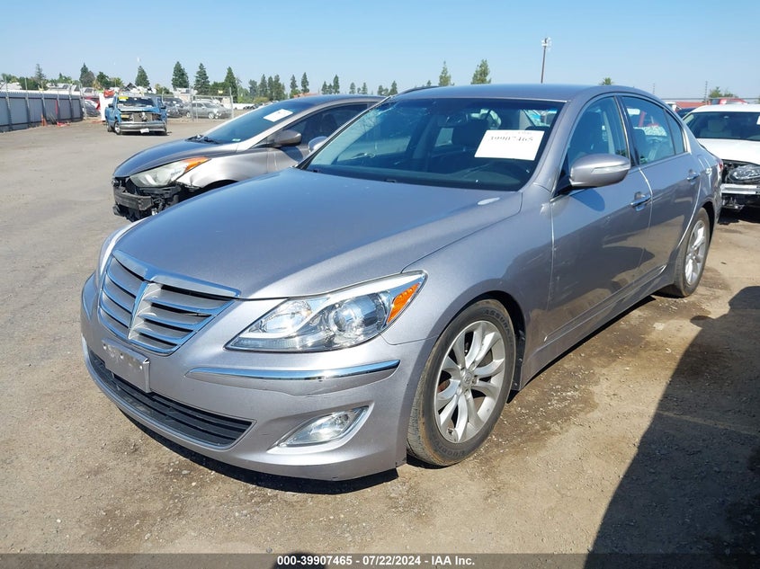 2012 Hyundai Genesis 3.8 VIN: KMHGC4DD2CU167740 Lot: 39907465